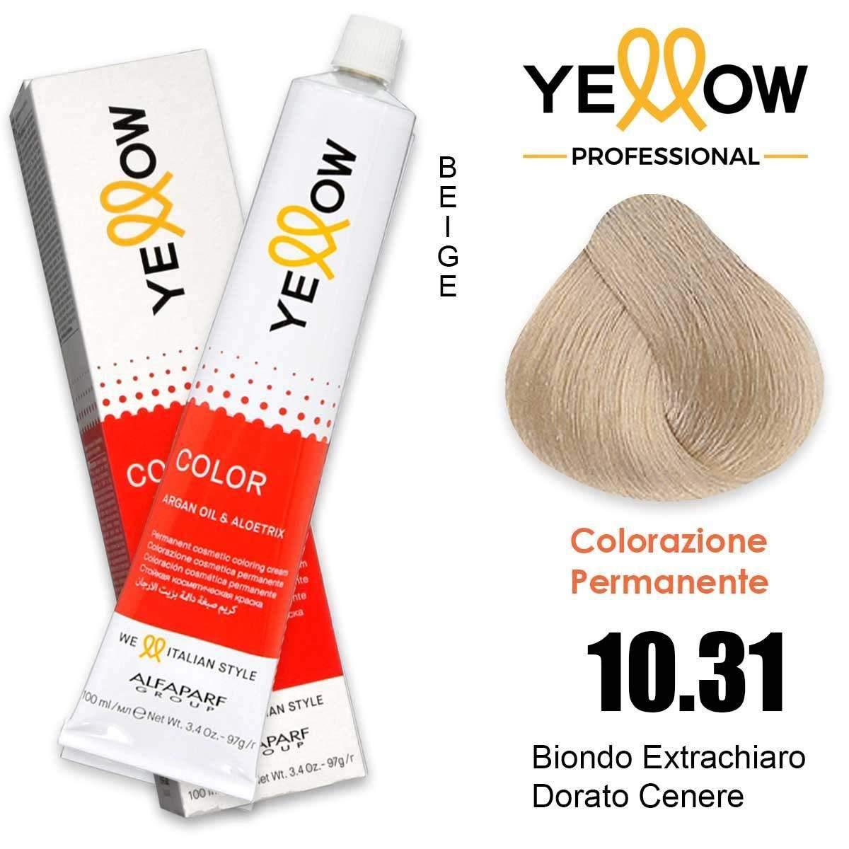 ALFAPARF YELLOW COLOR PERMANENT 10.31 100ml