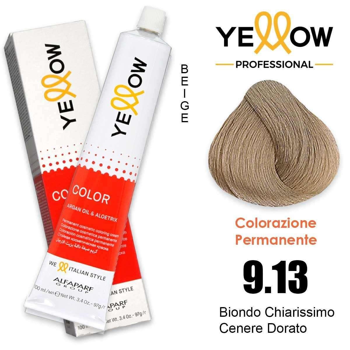 ALFAPARF YELLOW COLOR PERMANENT 9.13 100ml
