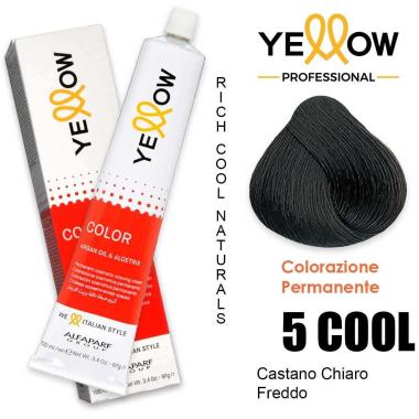 ALFAPARF YELLOW COLOR PERMANENT 5 COOL 100ml