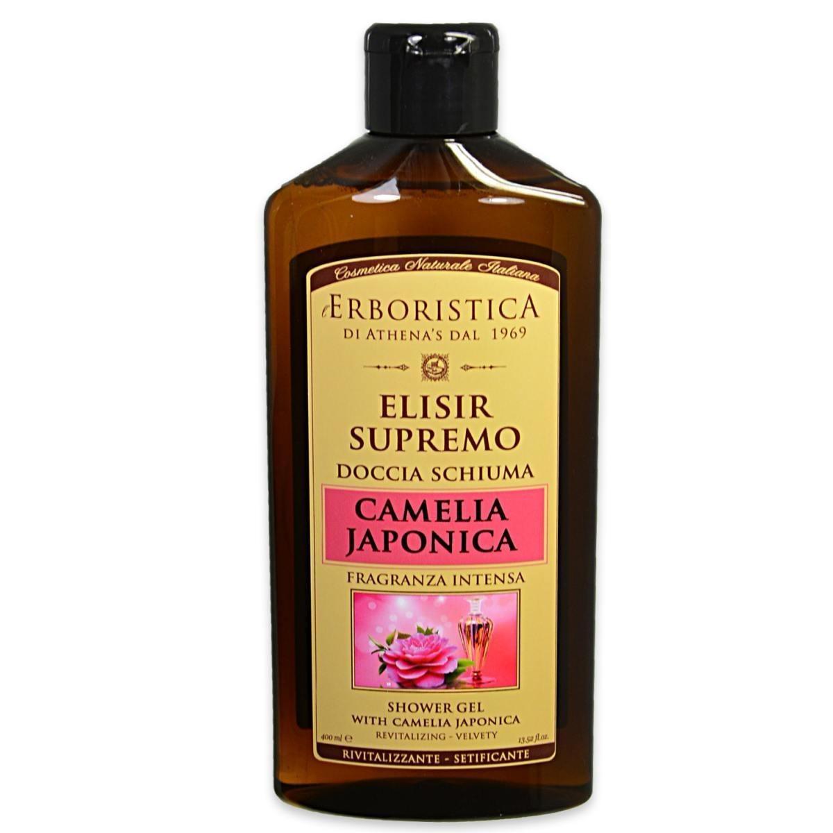 L'erboristica elisir supremo camelia japonica doccia schiuma 400 ml