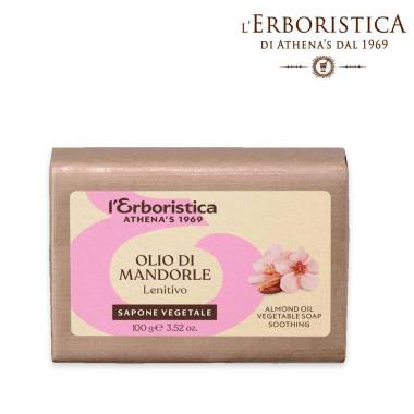 L'erboristica sapone vegetale all'olio di mandorle 100 gr