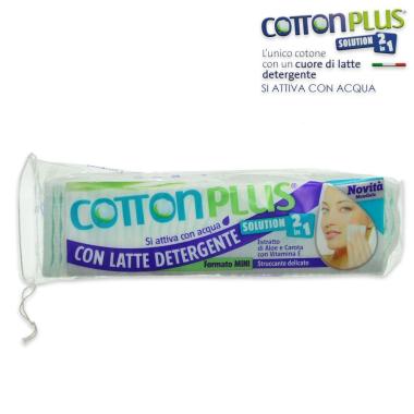 Cotton plus 2 in 1 mini con estratto di aloe e carota c/vitamina e