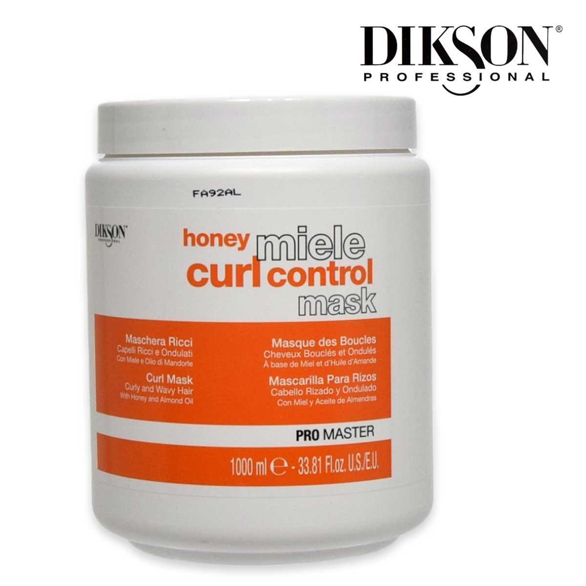 Dikson promaster maschera  ricci e ondulati miele 1000 ml