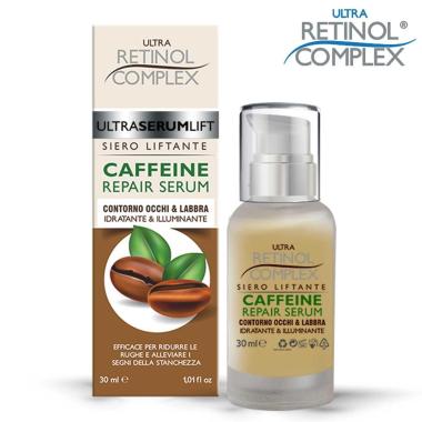 Retinol complex siero viso caffeina contorno occhi & labbra 30 ml
