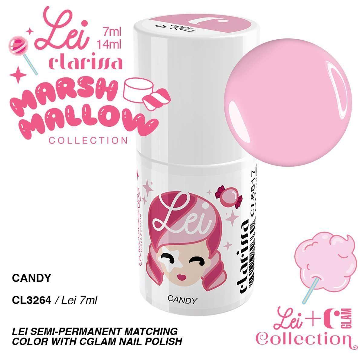 Clarissa smalto semipermanente tpo free 7 ml  candy
