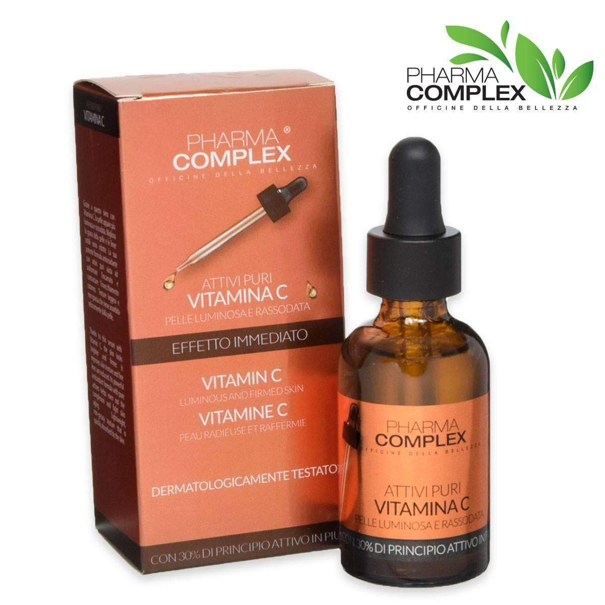 Pharma complex siero viso attivi puri vitamina c 30 ml