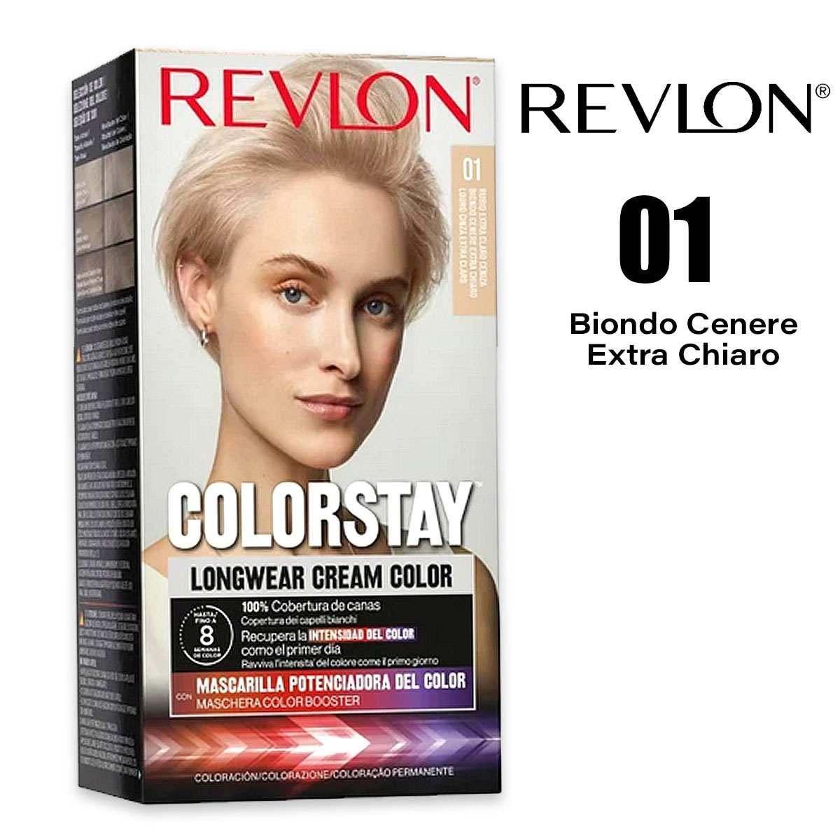 Revlon colorstay biondo cenere extra chiaro 01