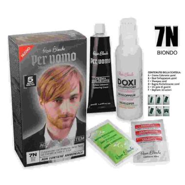 Renee blanche uomo crema colorante 7.0 biondo
