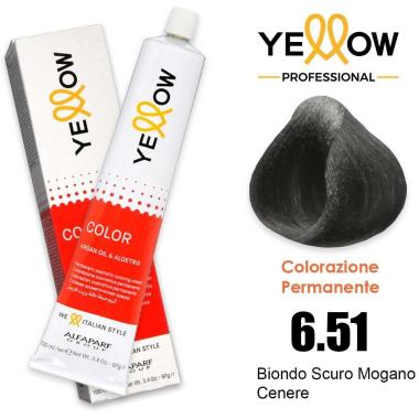 Alfaparf yellow color permanent 6.51 100ml