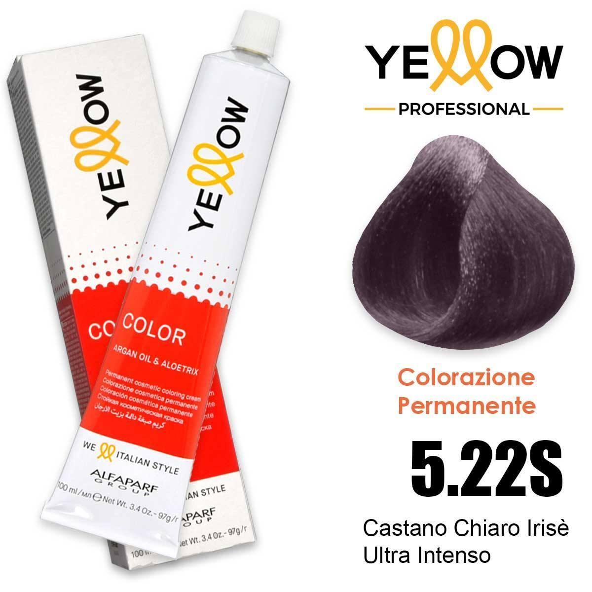 Alfaparf yellow color permanent 5.22s 100ml