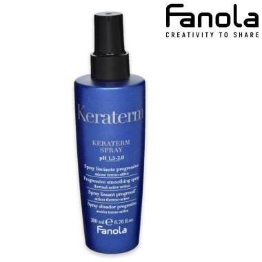 Fanola keraterm spray lisciante progressivo azione termo-attiva 200 ml 