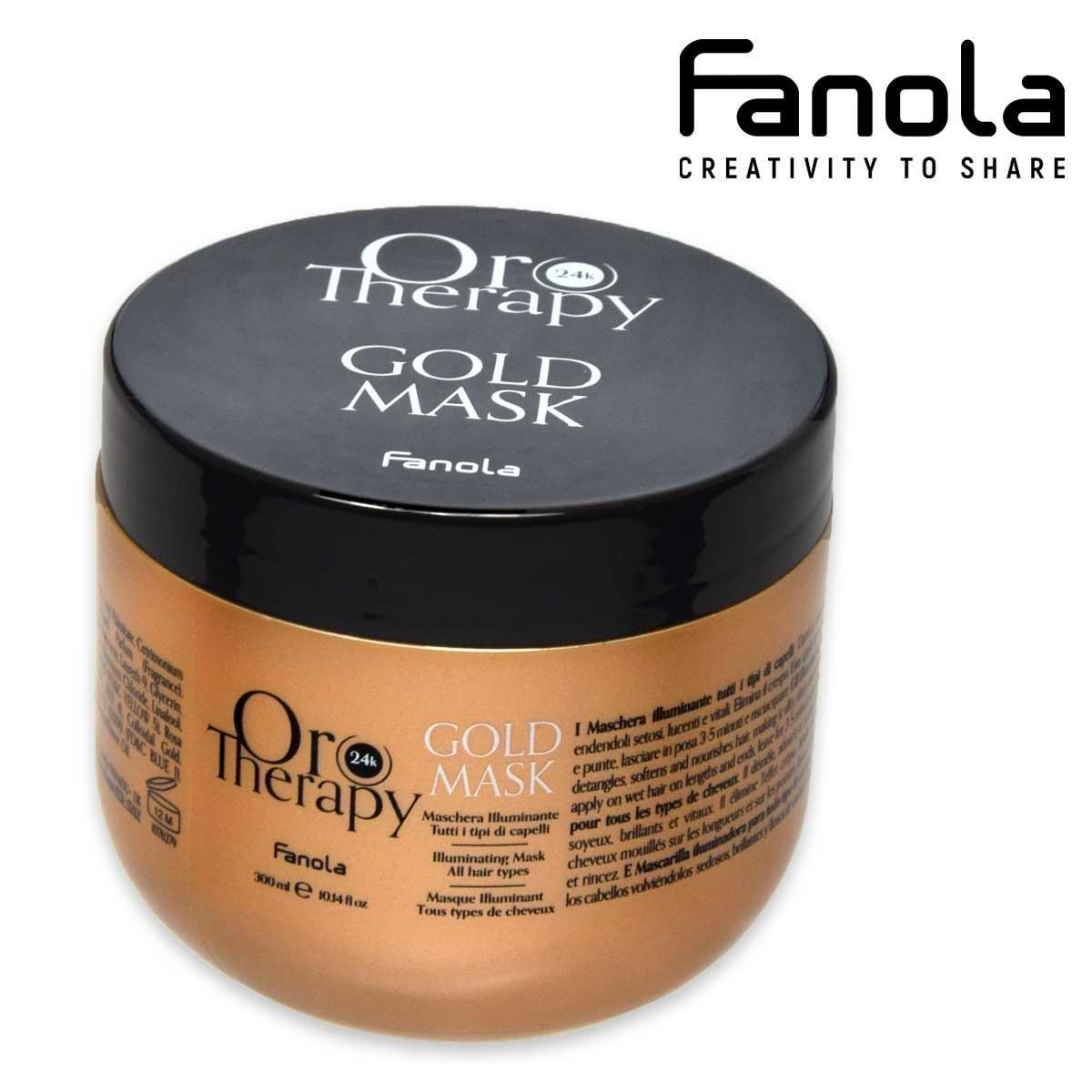Fanola orotherapy gold maschera 300 ml