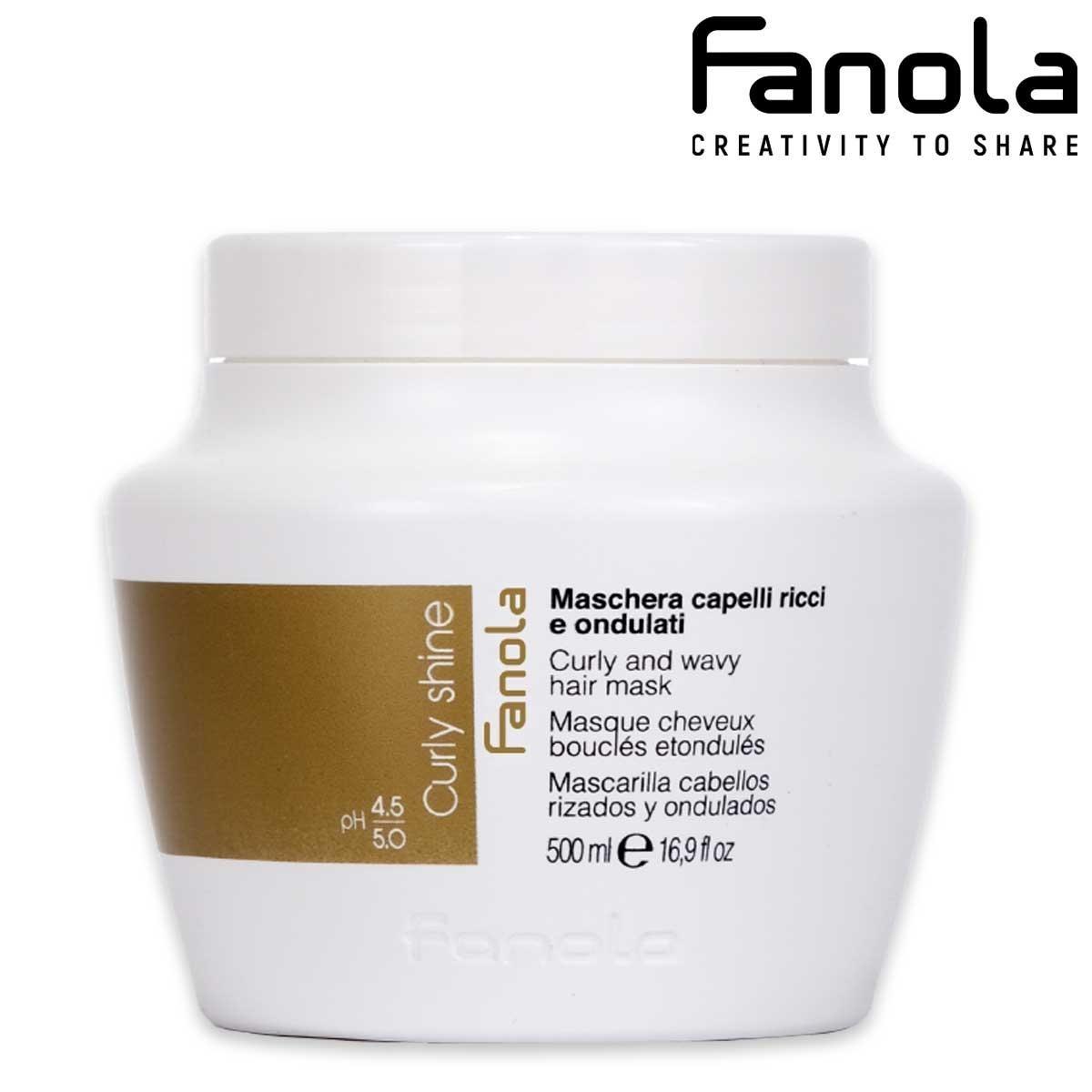 Fanola maschera capelli ricci ondulati 500 ml