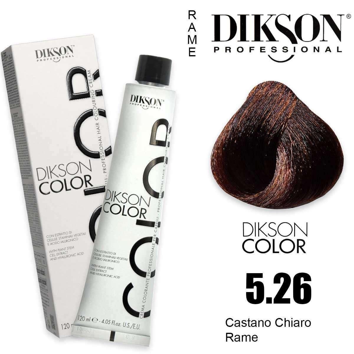 Dikson color 120 ml 5.4 castano chiaro rame