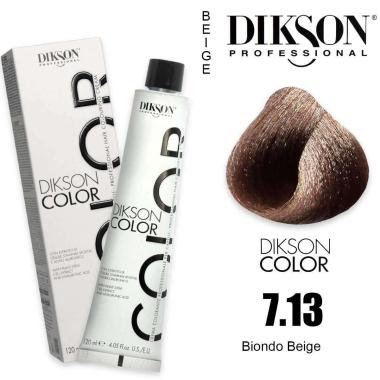 Dikson color 120 ml 7.13 biondo beige