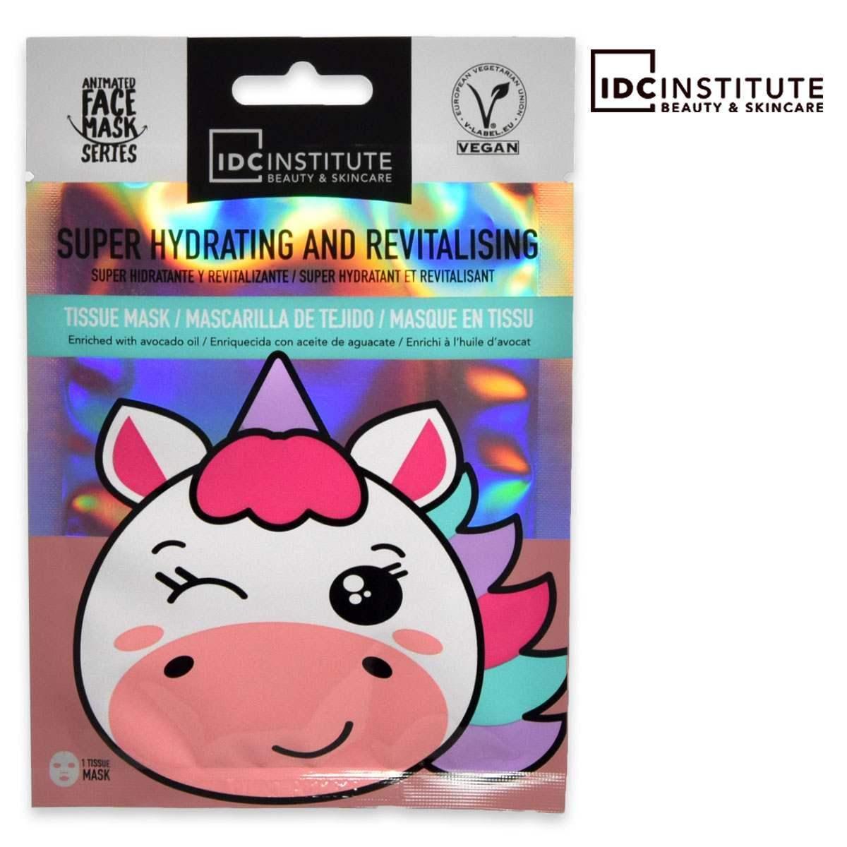 Idc institute unicorn face mask hydrating revit.