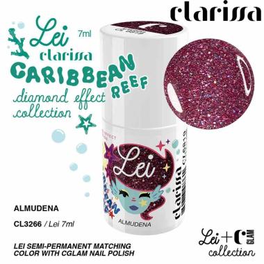 CLARISSA SMALTO SEMIPERMANENTE TPO FREE 7 ML  ALMUDENA - effetto diamante