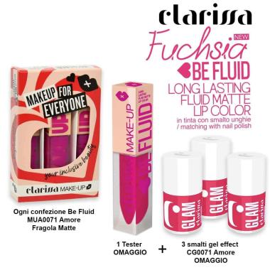 Be fluid lip color fragola matte amore