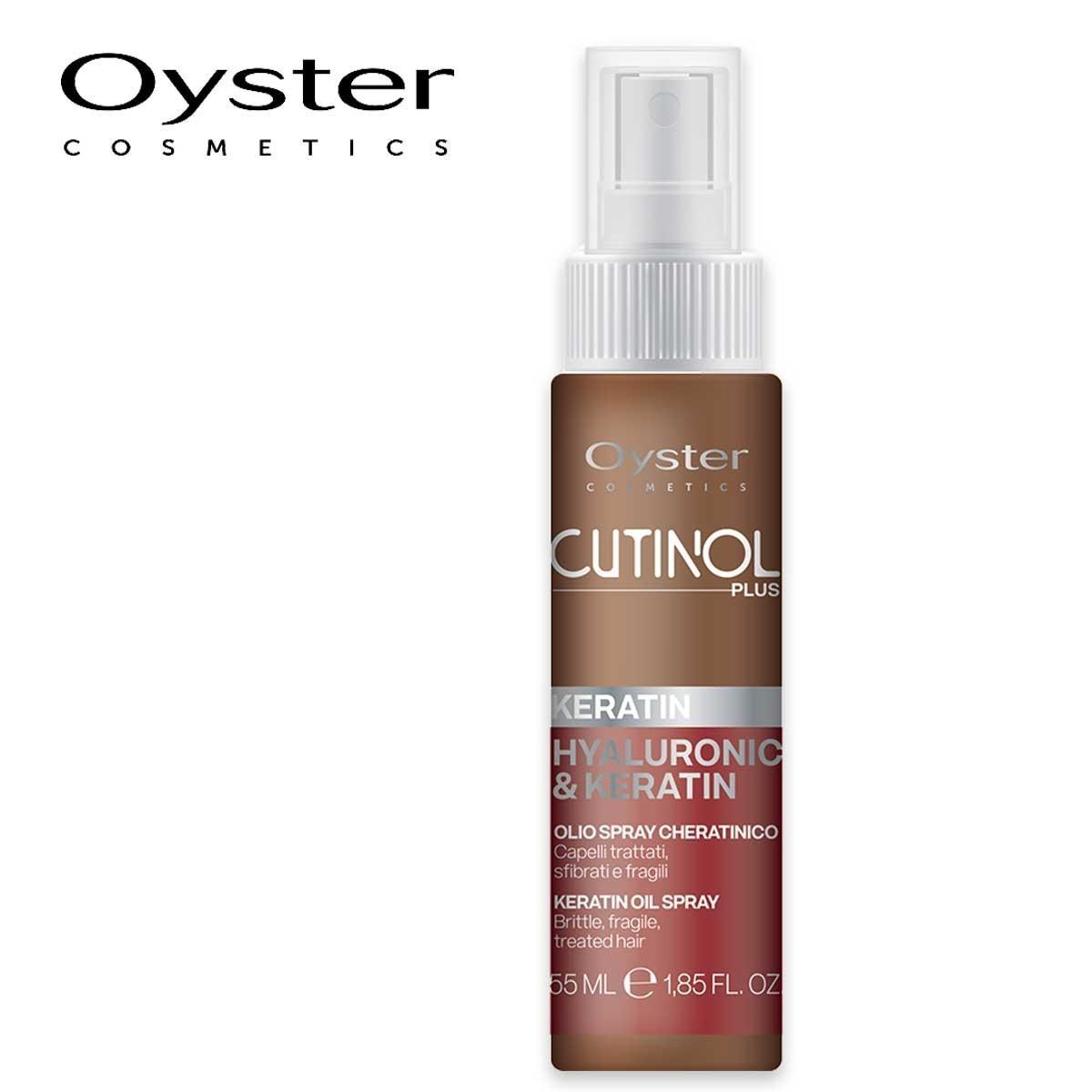 Oyster cutinol plus keratin olio spray cheratinico 55 ml.