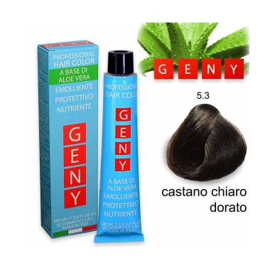 Geny professional tintura 100 ml castano chiaro dorato 5.3
