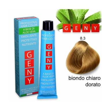 Geny professional tintura 100 ml biondo chiaro dorato 8.3
