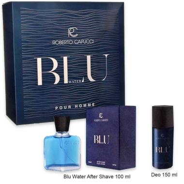 Capucci blue water after shave100 ml+ deo 150 ml