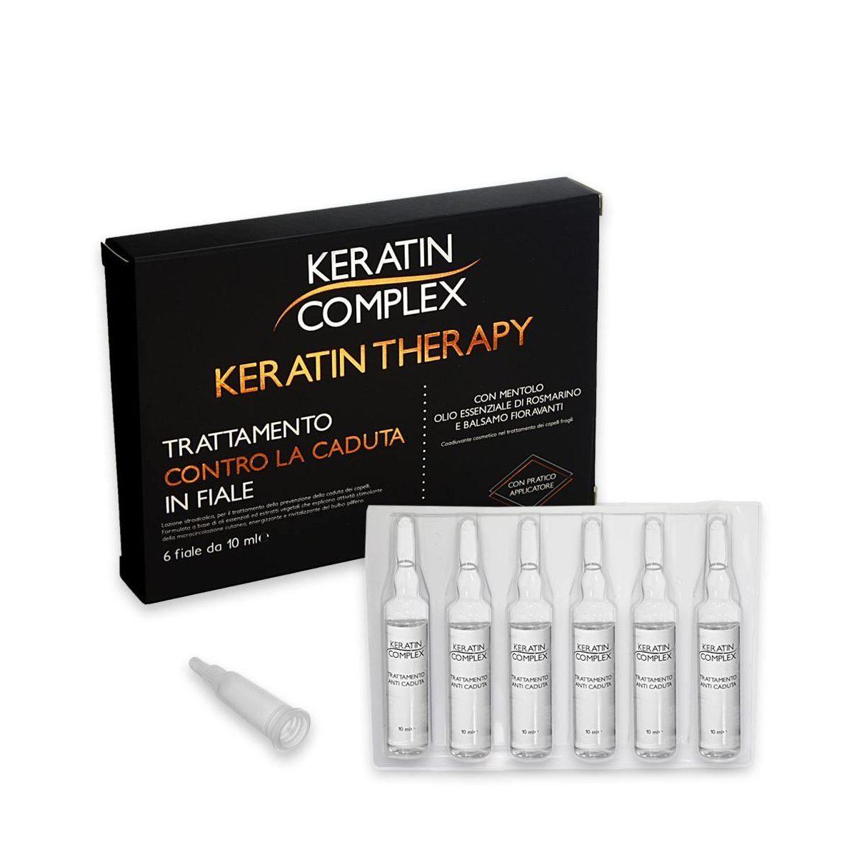 Keratin complex trattamento anticaduta 6 fiale da 10 ml