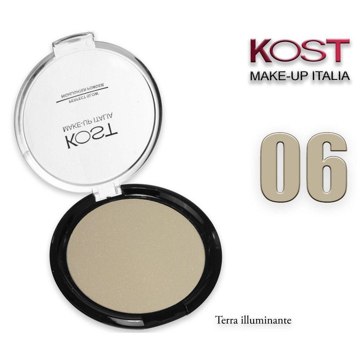 Polvere compatta perfect glow highlighter kost 06