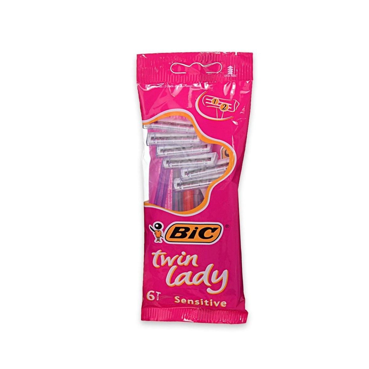 Bic rasoio twin lady 6pz