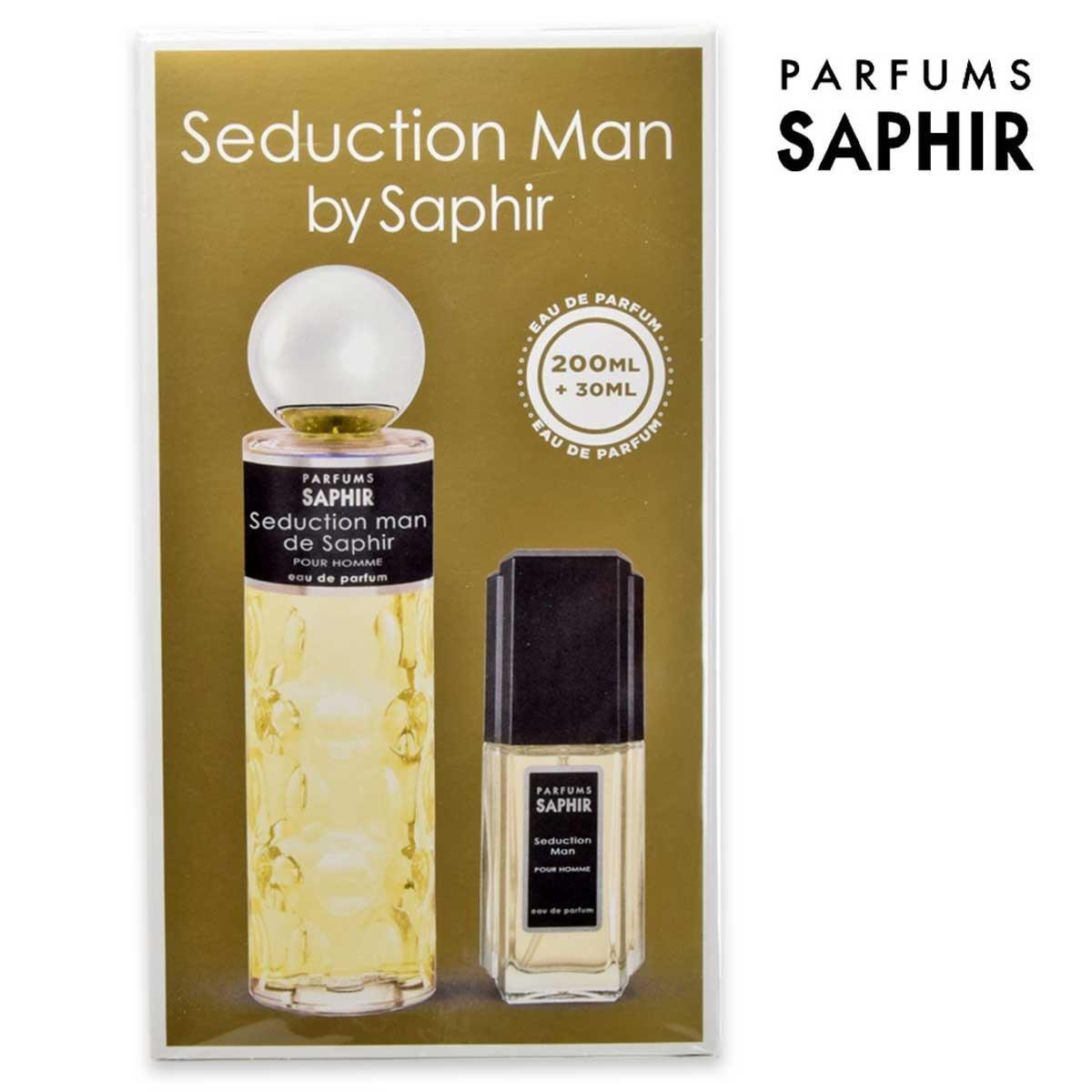 Saphir coffret edp 200 ml + edp 30 ml seduction man