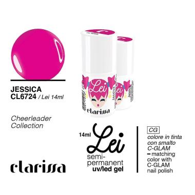 Clarissa smalto semipermanente tpo free 14 ml  jessica