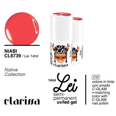 Clarissa smalto semipermanente tpo free 14 ml  niabi