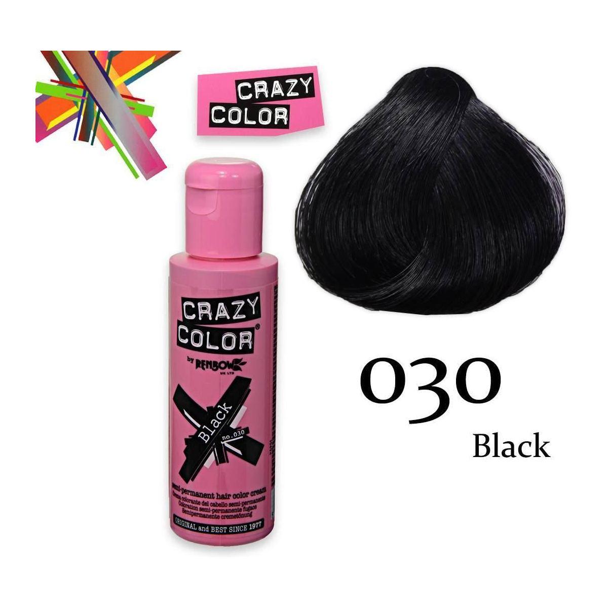Crazy color semipermanente 100 ml black