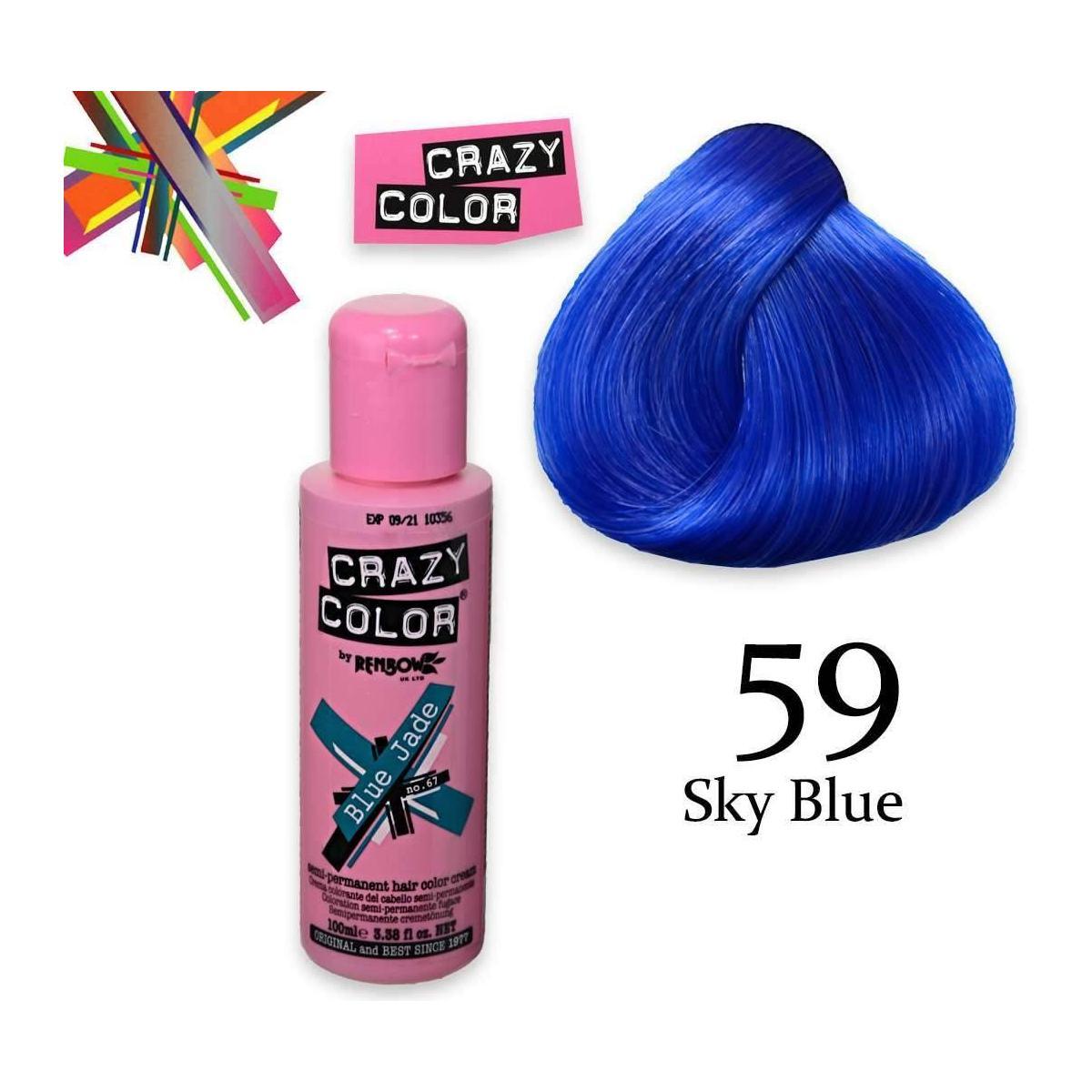 Crazy color semipermanente 100 ml sky blue