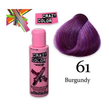 Crazy color semipermanente 100 ml burgundy