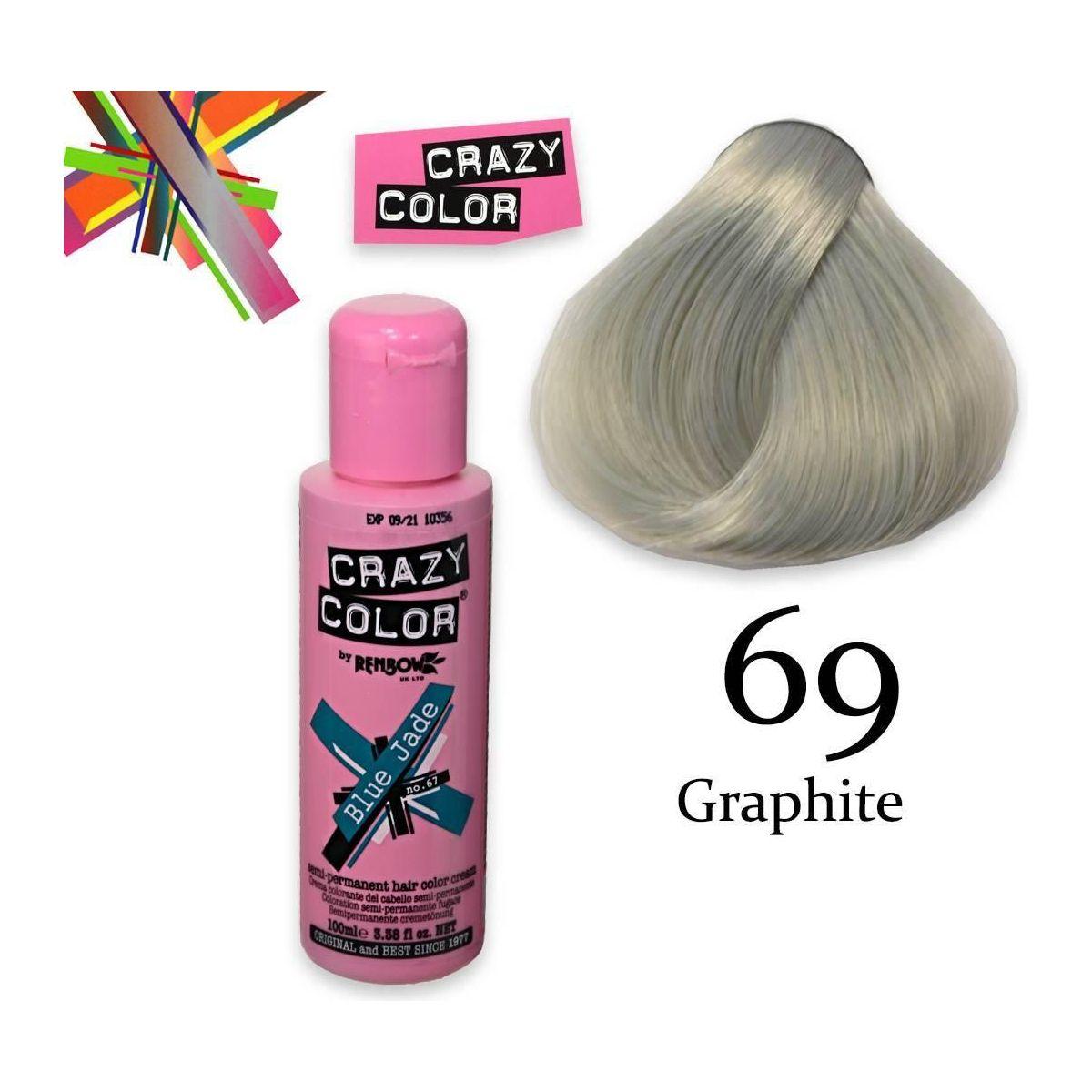 Crazy color semipermanente 100 ml graphite