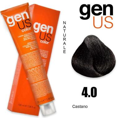 Genus permanent coloring  cream 100 ml 4.0