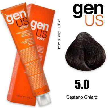 Genus permanent coloring  cream 100 ml 5.0