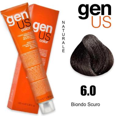 Genus permanent coloring  cream 100 ml 6.0