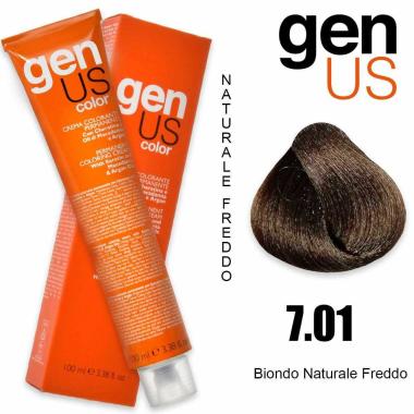 Genus permanent coloring  cream 100 ml 7.01
