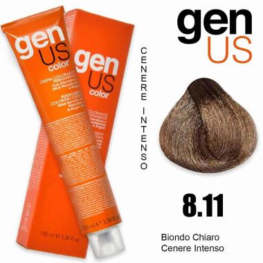 Genus permanent coloring  cream 100 ml 8.11