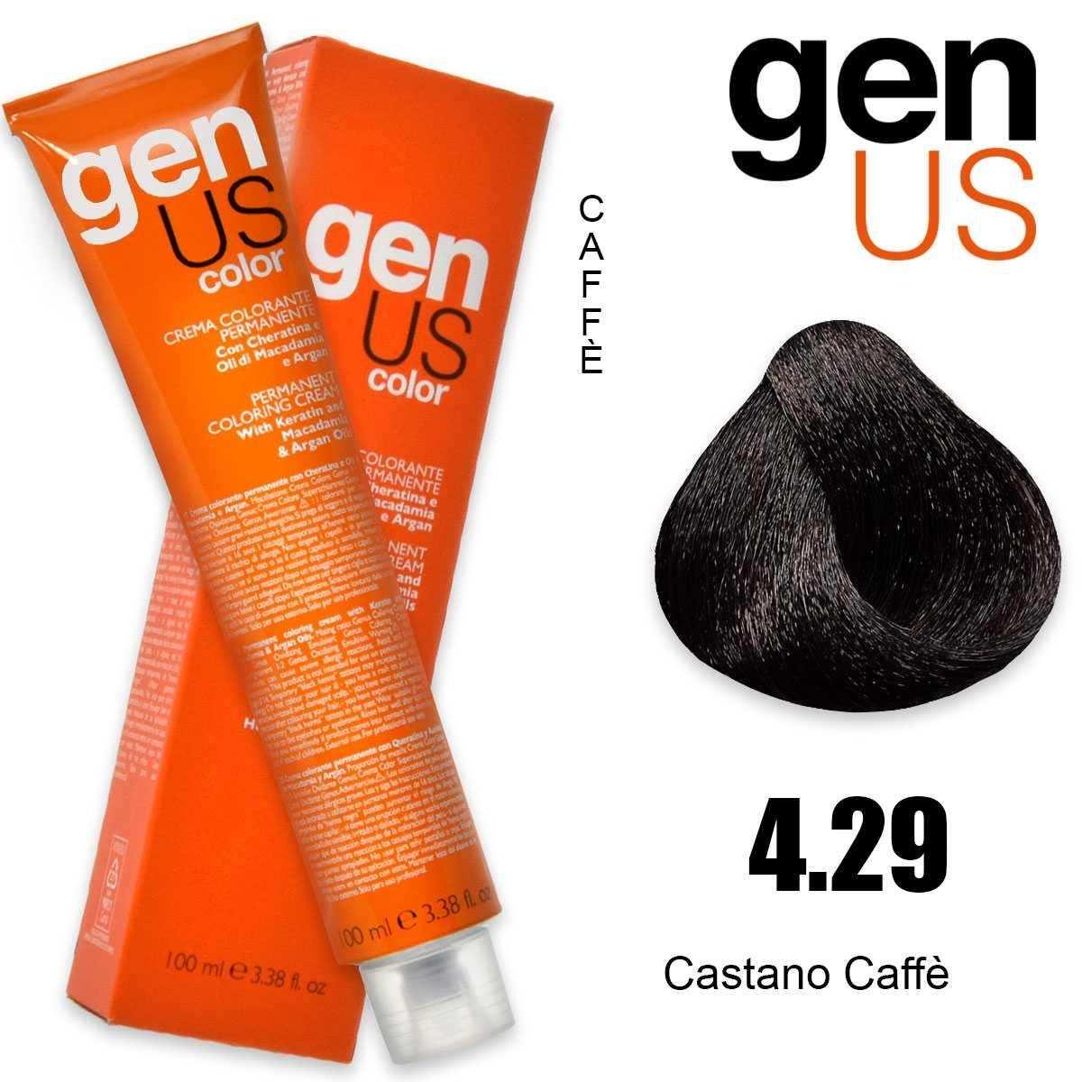 Genus permanent coloring  cream 100 ml 4.29