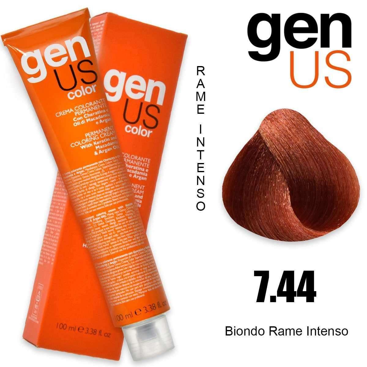 Genus permanent coloring  cream 100 ml 7.44