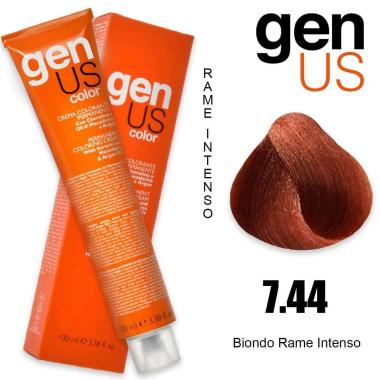 Genus permanent coloring  cream 100 ml 7.44