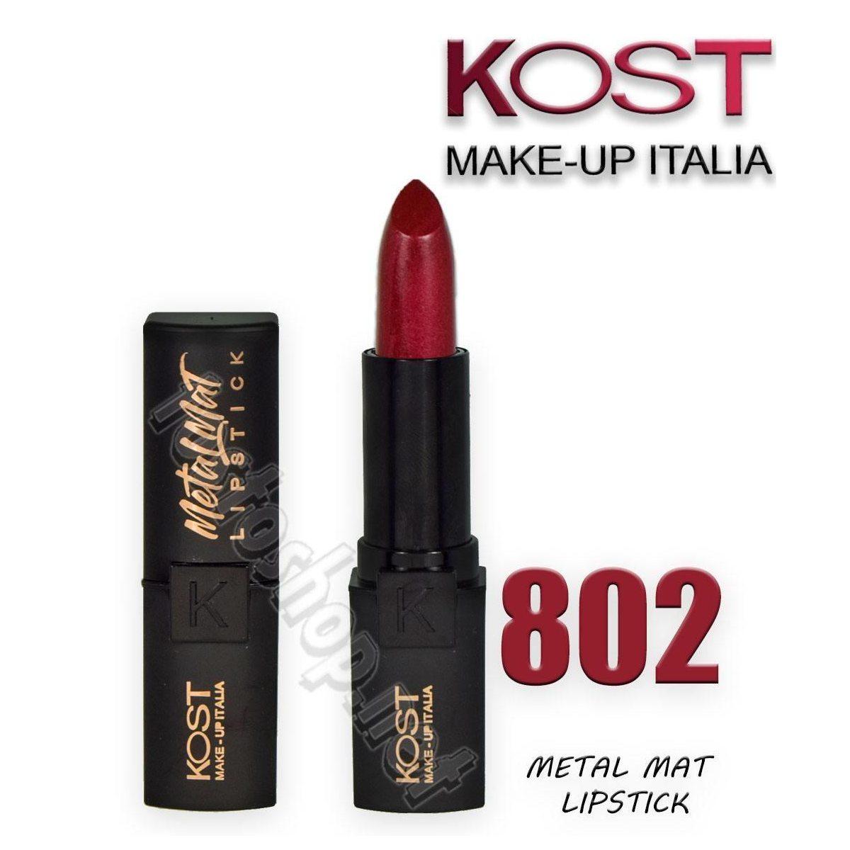 Rossetto metal mat lipstick 802 kost