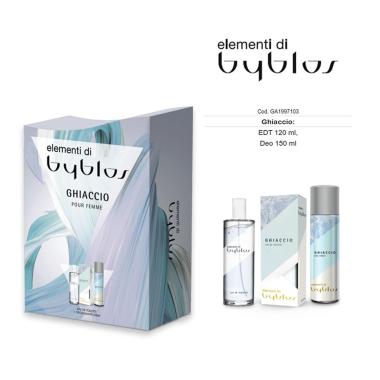 Byblos Elementi GHIACCIO: EDT120ml + Deo150ml