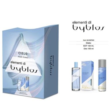 Byblos Elementi CIELO: EDT120ml + Deo150ml