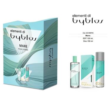 Byblos Elementi MARE: EDT120ml + Deo150ml