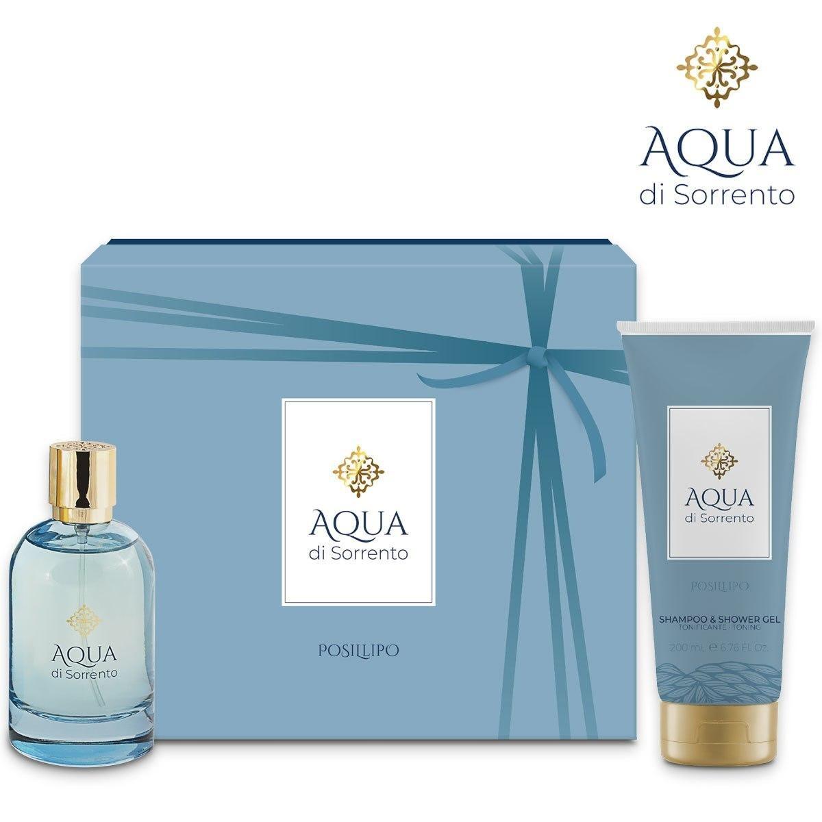 Aqua di sorrento posillipo gift set (edp 100ml + shower gel 200ml)
