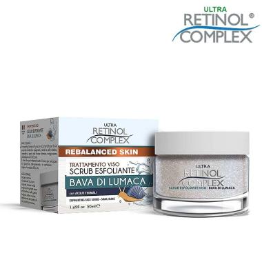 Retinol complex scrub viso bava di lumaca 50 ml